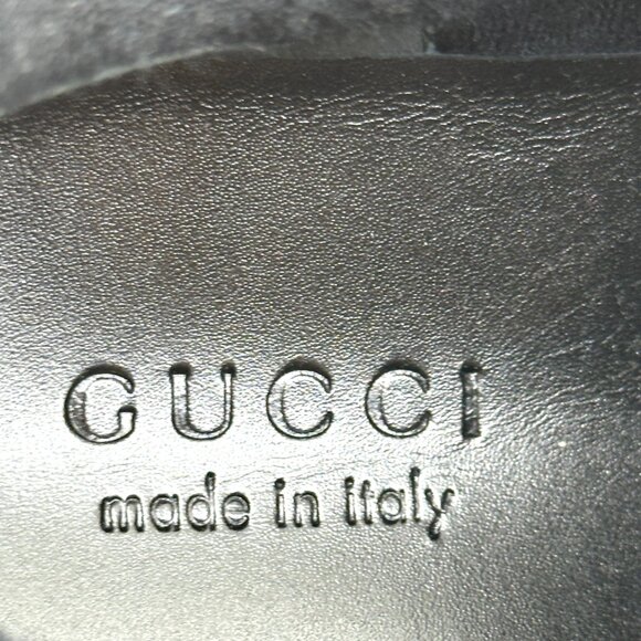 GUCCI Mens Screener GG Logo Lace Up Low Top Leather Canvas Sneakers Shoes main image 14